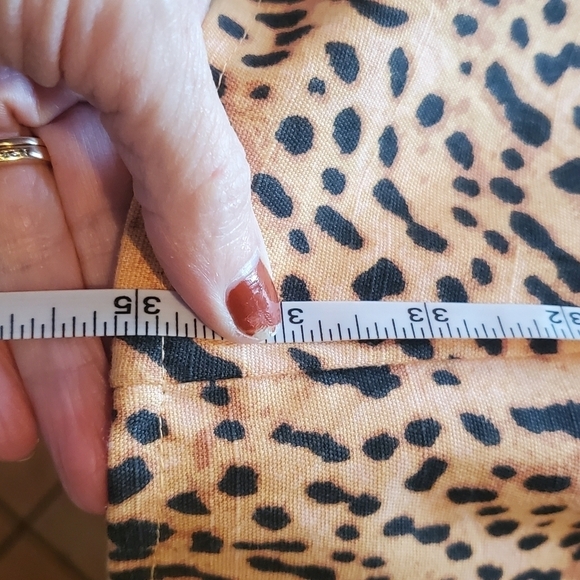 Billabong Paradise Leopard Puff Sleeve Mini Sz. L Dress NWT - Picture 8 of 13